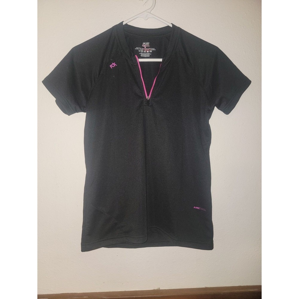 FOX Racing Air Cool Cycling Shirt Back And Pink Size M #876